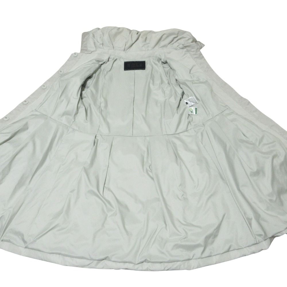 良品 TO BE CHIC トゥービーシック ビッグカラー フリルタフタダウン