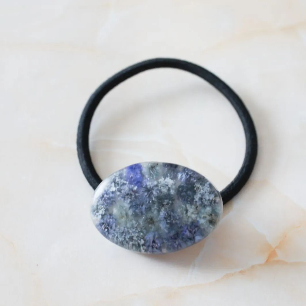 訳あり】890円→680円 レジン ヘアゴム ドライフラワー ヘア