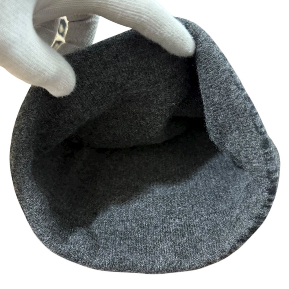 良品 HERMES エルメス マルジェラ期 カシミヤ100％ ニットキャップ XL