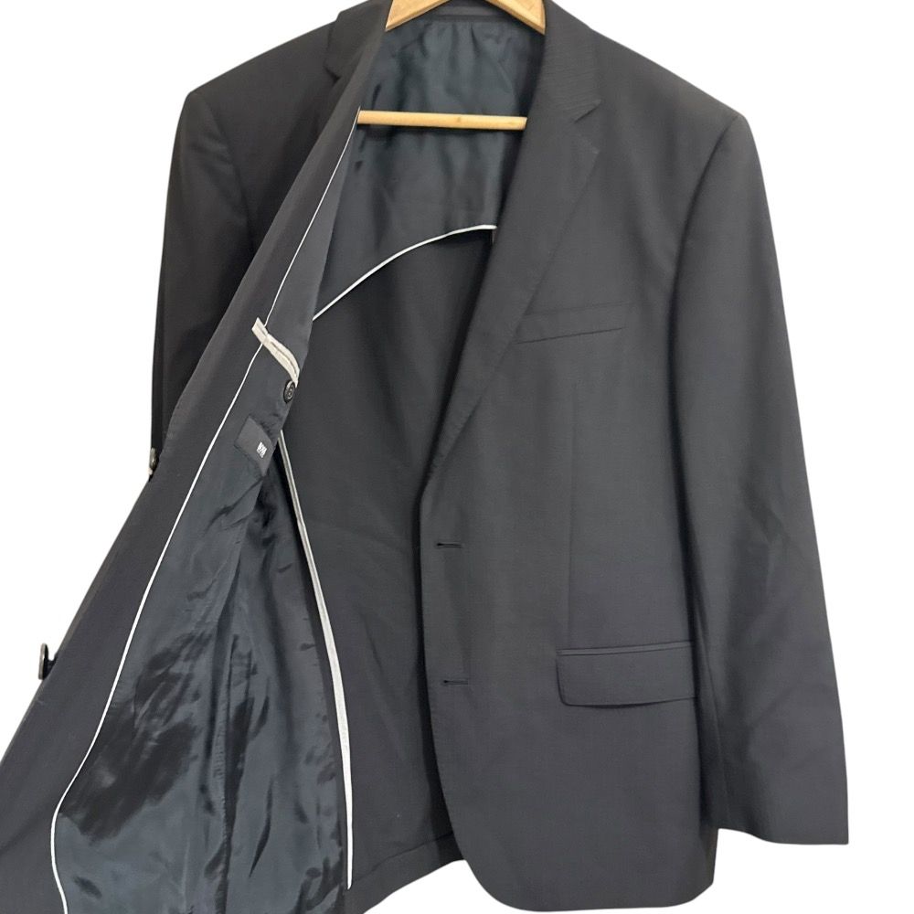 美品 HUGO BOSS ヒューゴボス ピンストライプ テーラードジャケット＋