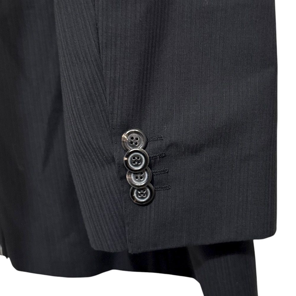 【美品】 HUGO BOSS ウール ピンストライプ セットアップ スーツ 美品】 HUGO BOSS ウール ピンストライプ セットアップ スーツ 楽天