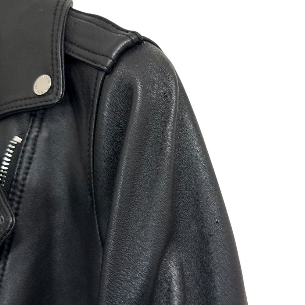 美品 MICHAEL KORS マイケルコース レザー ライダースジャケット