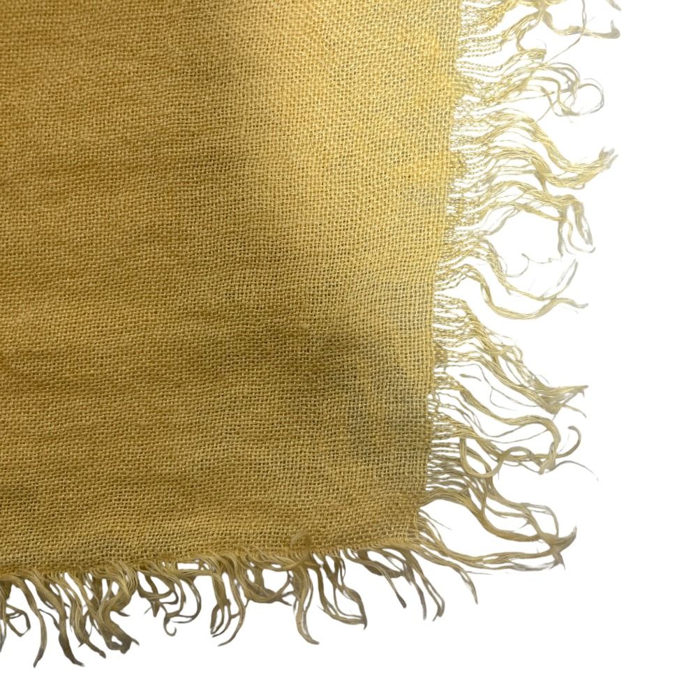 美品 ASAUCE MELER アソースメレ リネン 大判ストール ショール