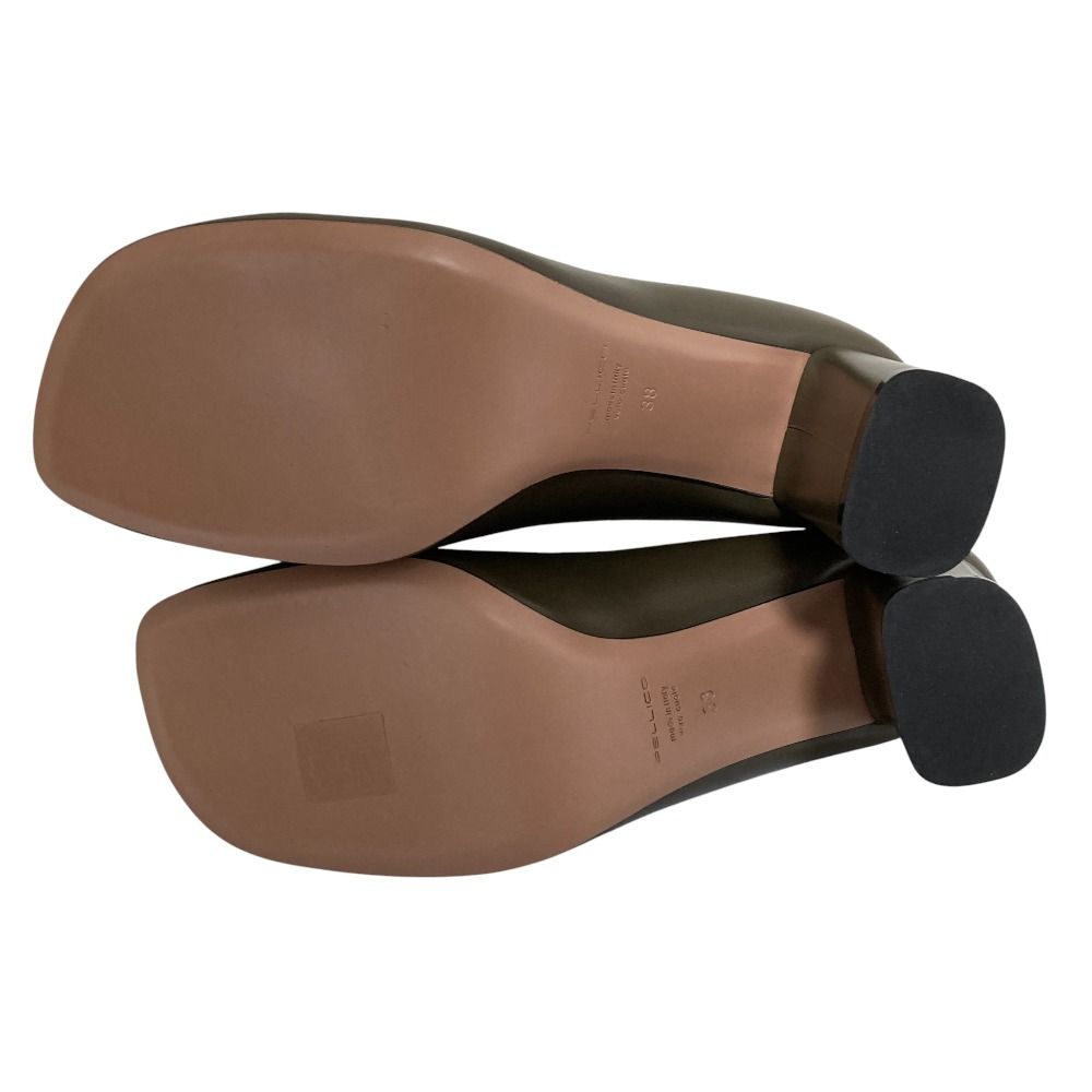 未使用 PELLICO ペリーコ MILENA 80 レザー パンプス 38サイズ 24cm