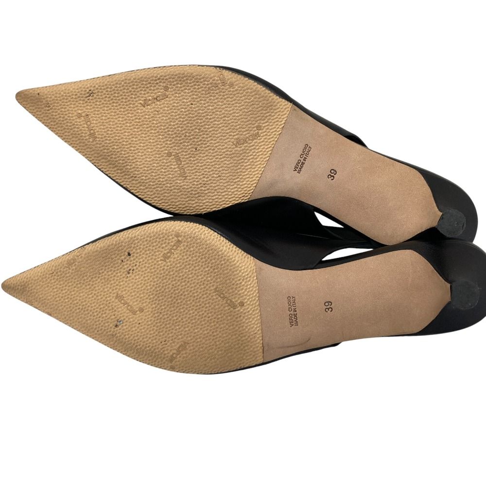 美品 BRENTA ブレンタ ポインテッドトゥ スリングバック ヒール