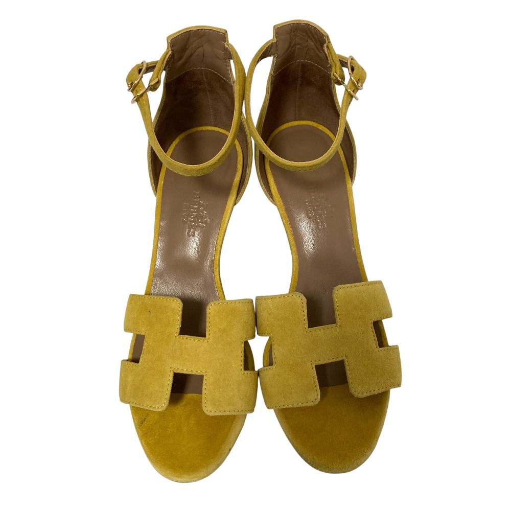 美品 HERMES エルメス レジェンド スウェードアンクルストラップ