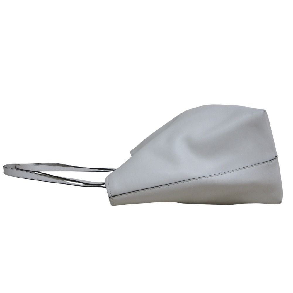 □PRADA(プラダ)良品 /レザー/ハンドバッグ/ホワイト 良品 □PRADA(プラダ)良品 /レザー/ハンドバッグ/ホワイト 良品