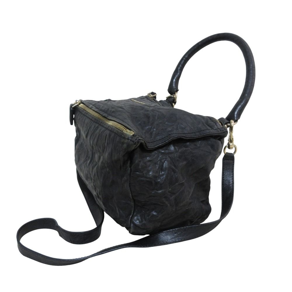 良品 GIVENCHY ジバンシィ パンドラ シワ加工 レザー 2WAY ショルダー