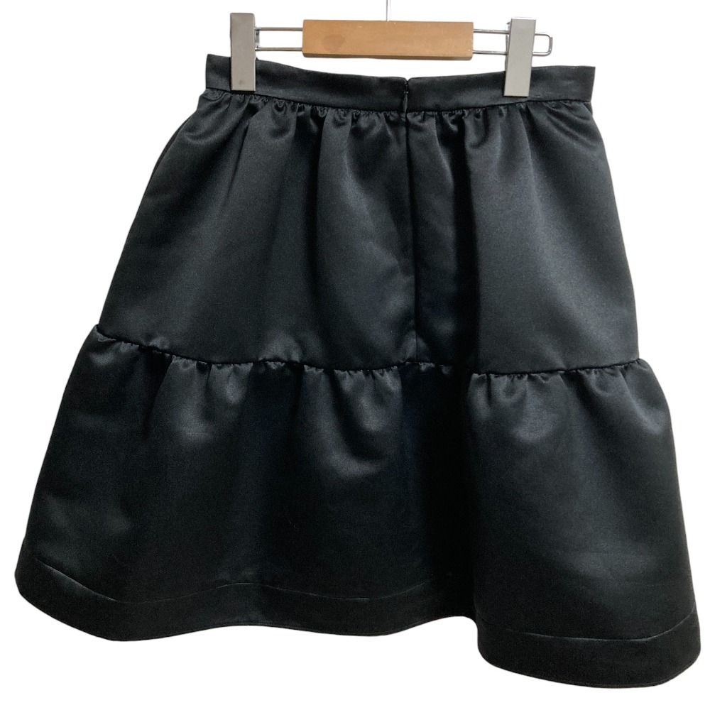 美品 YOKO CHAN ヨーコチャン ハイウエスト ティアードミニスカート