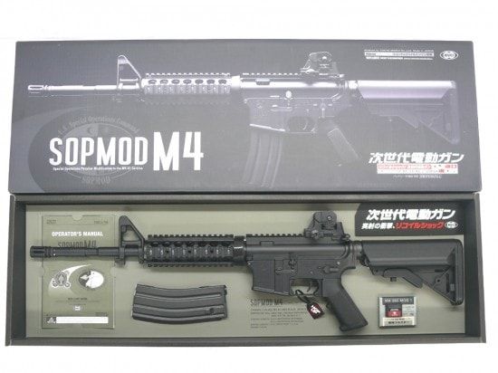 東京マルイ] SOPMOD M4 次世代電動ガン (中古ランクAトイガン) - メルカリ