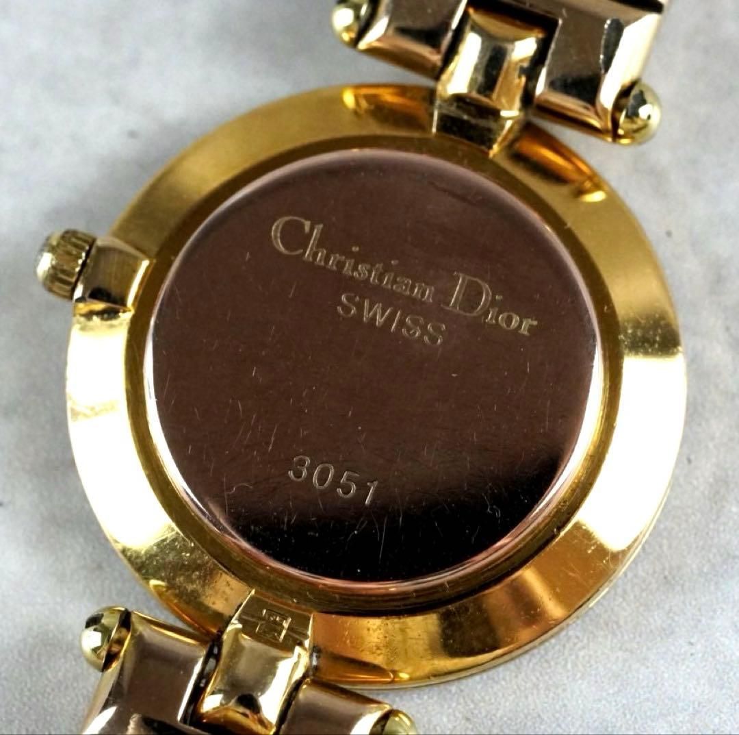 新品電池交換済】Christian Dior ディオール 腕時計 レディース