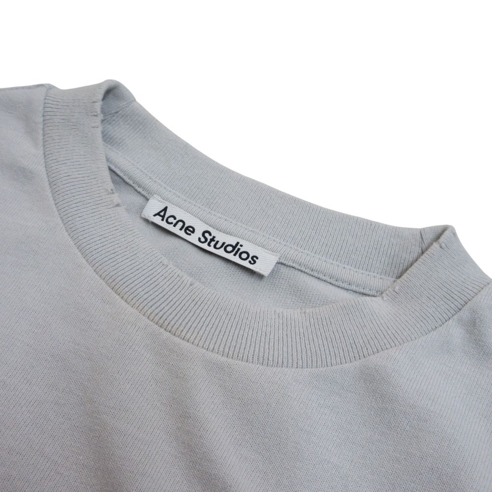 美品 25SS Acne Studios アクネストゥディオズ USED加工 レイヤードT