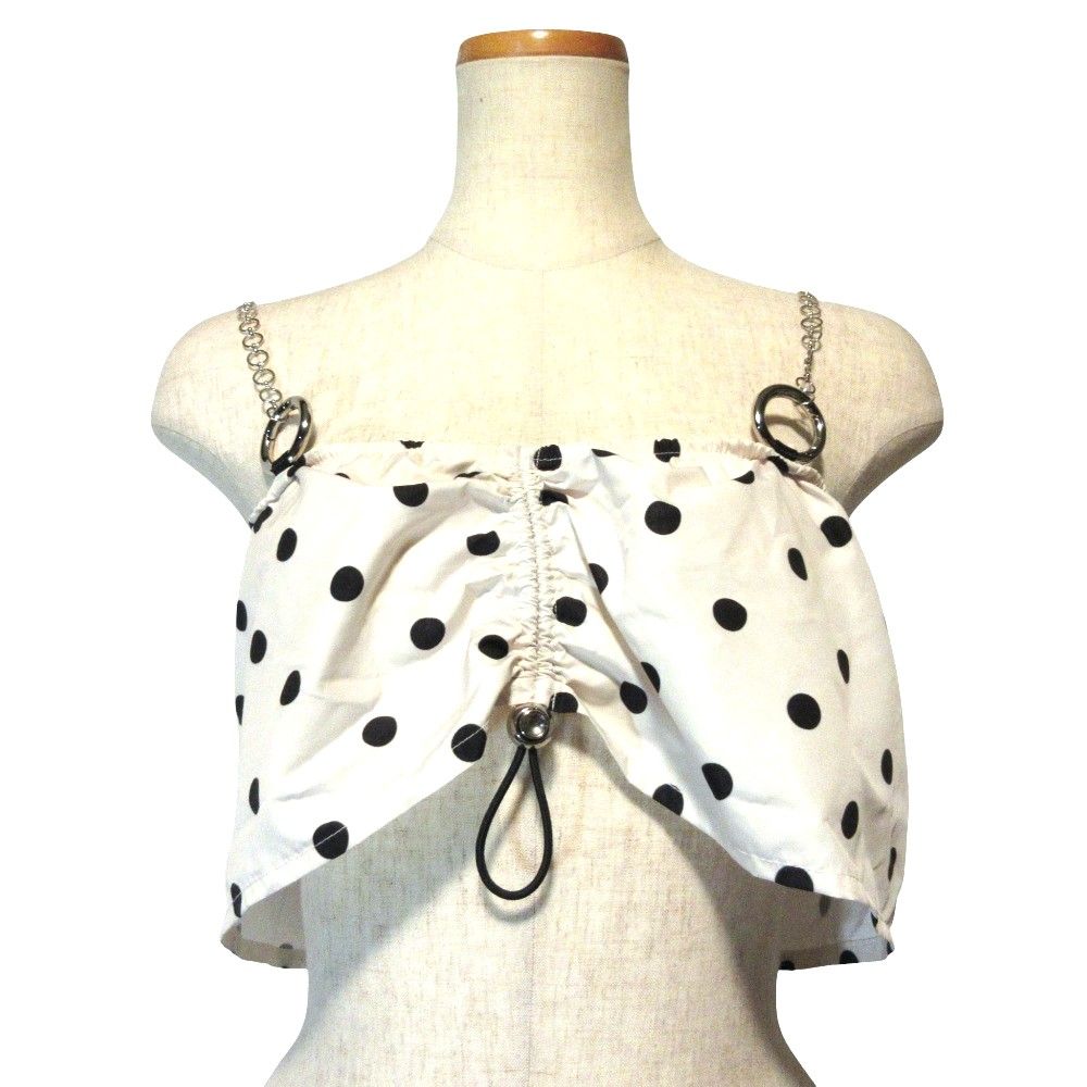 トップス kishidamiki chain bra (DOT WHITE) kishidamiki chain bra ( DOT WHITE )