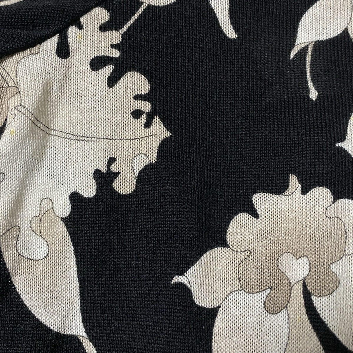 LEONARD(レオナール) 半袖カットソー サイズ42 L レディース - 黒