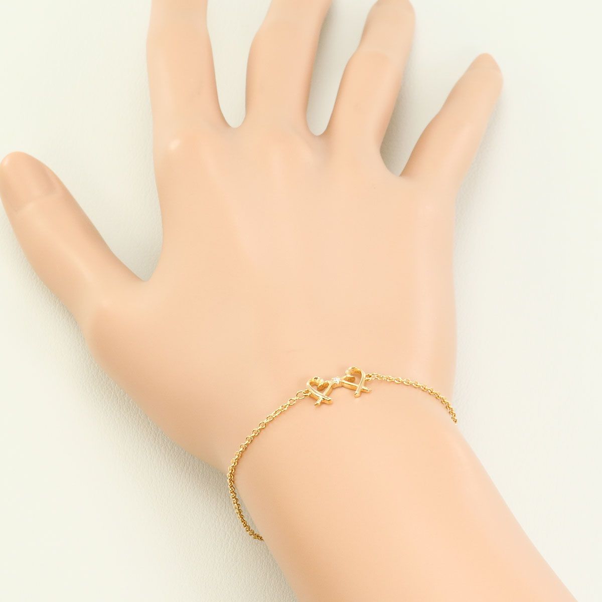 ティファニー TIFFANY&Co. K18PG ブレスレット ダイヤモンド 総重量約