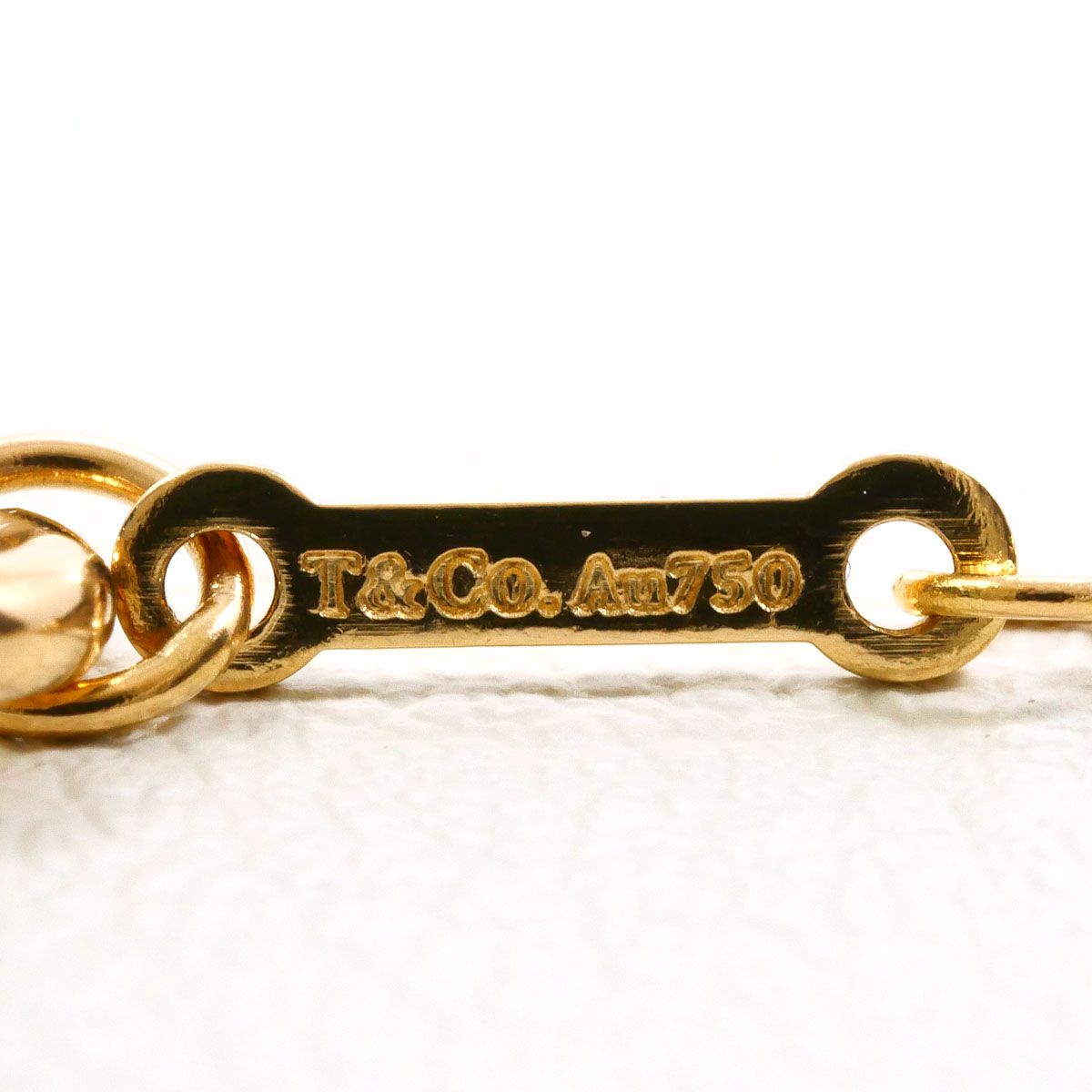 ティファニー TIFFANY&Co. K18PG ブレスレット ダイヤモンド 総重量約