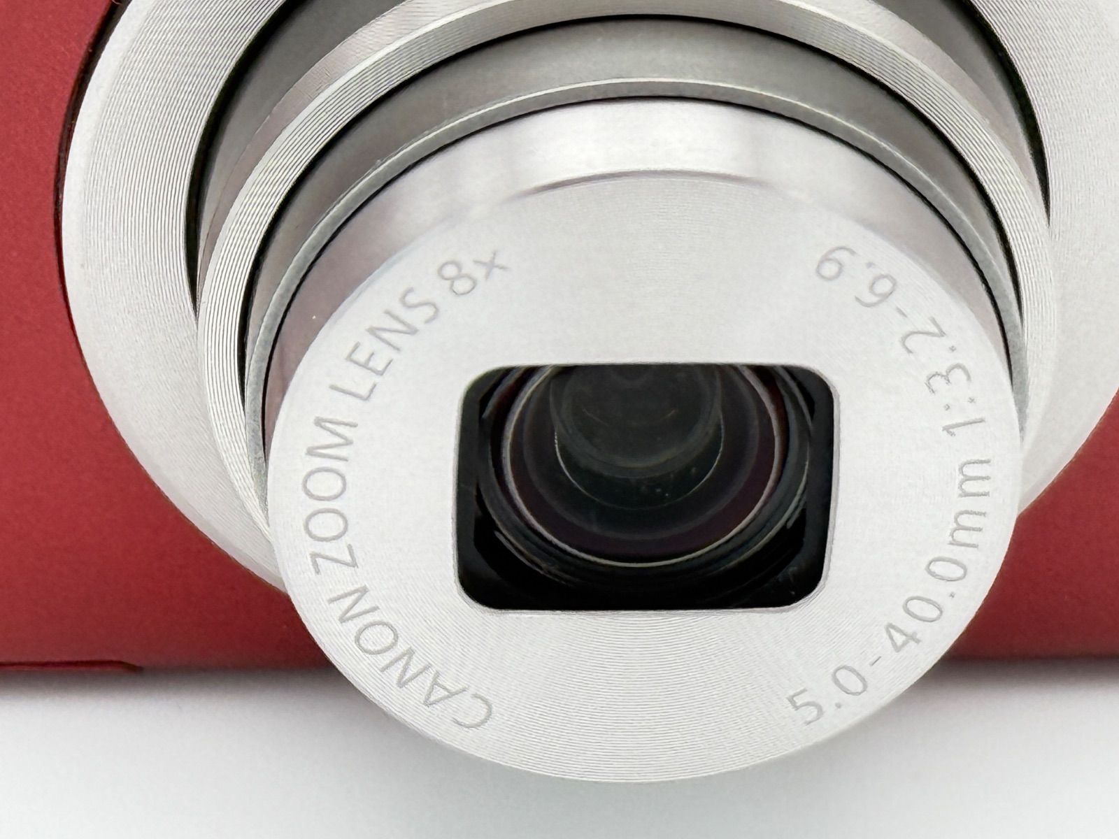 美品】CANON IXY 200 RED(レッド/赤) キャノン イクシー デジタル