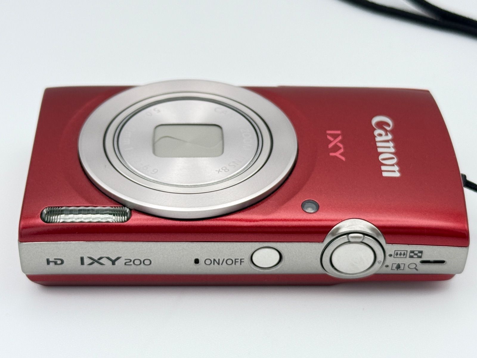 美品】CANON IXY 200 RED(レッド/赤) キャノン イクシー デジタル
