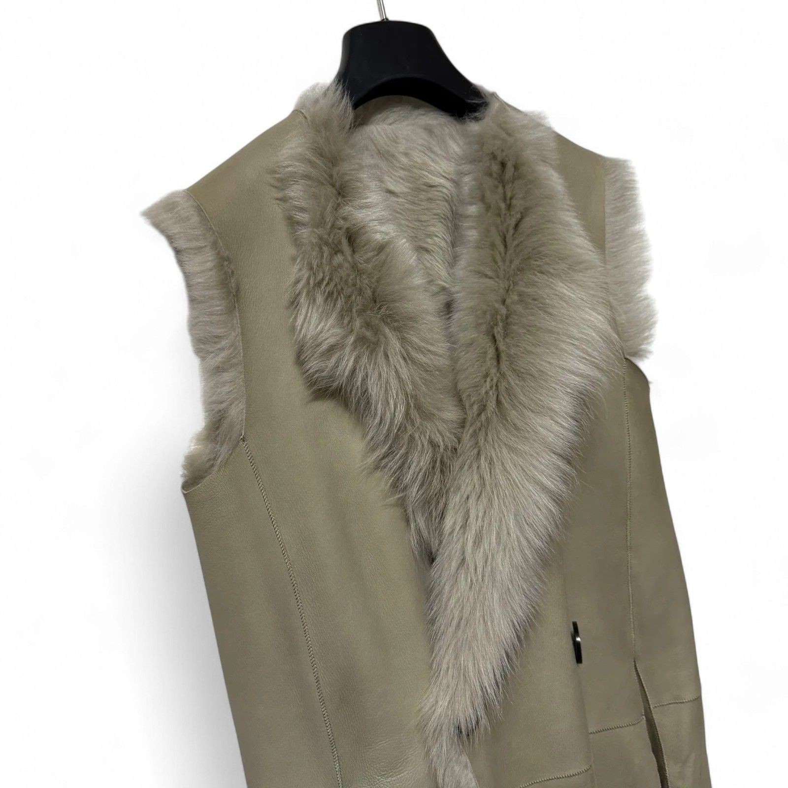 タグ付新品 カールドノヒュー リバーシブル ムートンジレコート