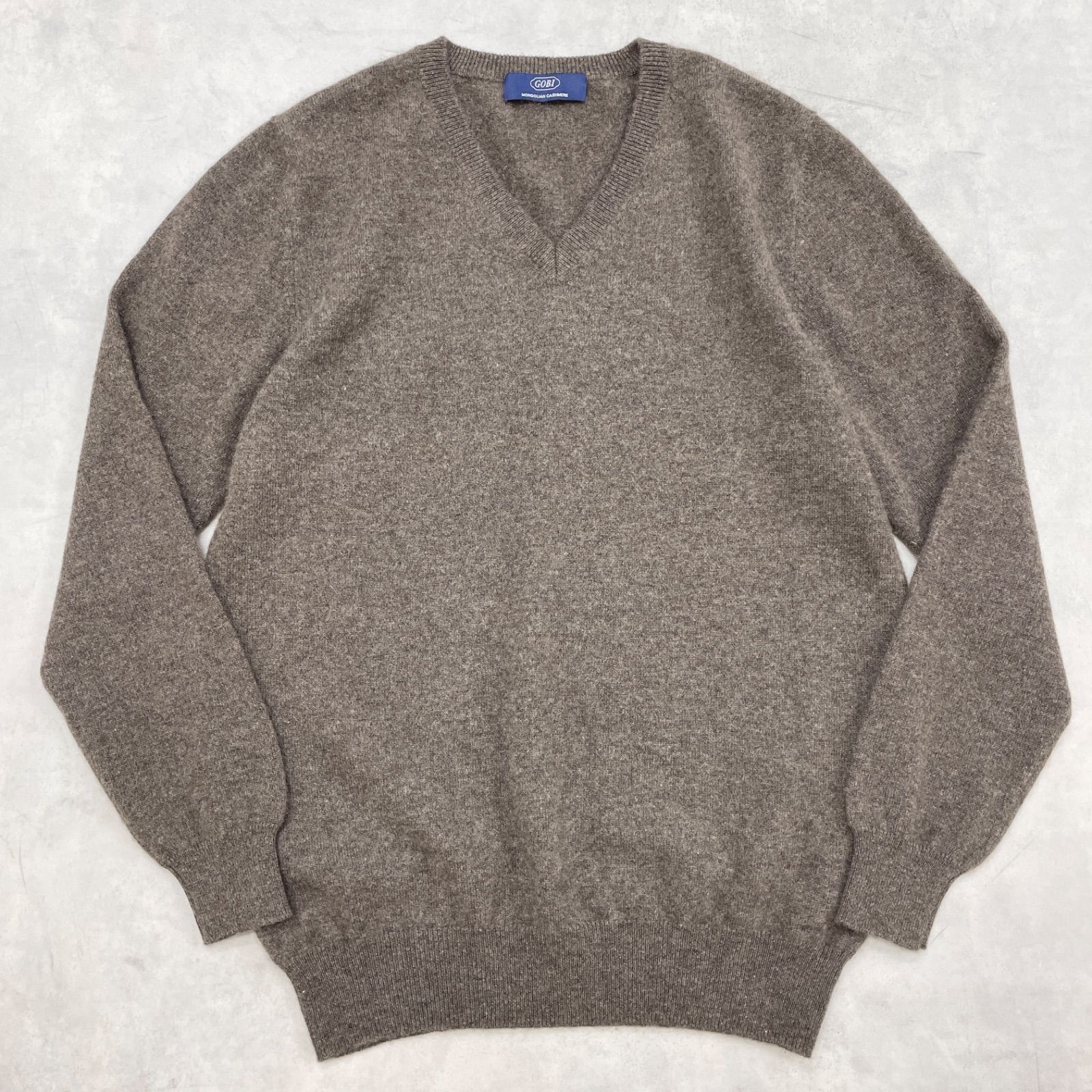 GOBI MONGOLIAN CASHMERE ゴビ モンゴリアンカシミヤ ニットトップス V 