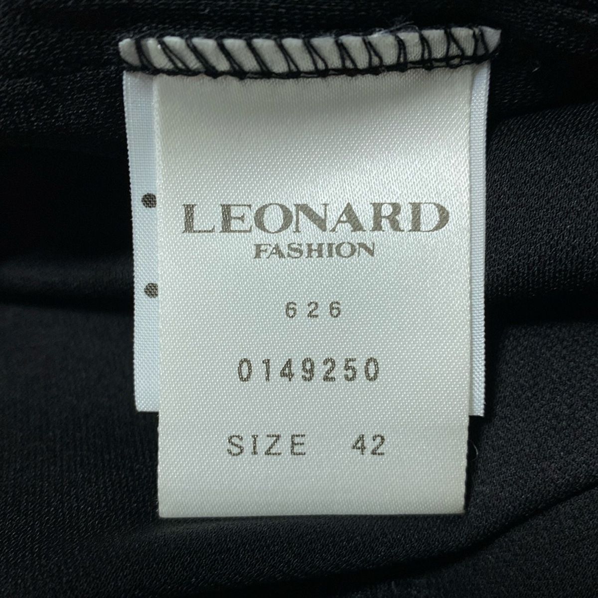 LEONARD(レオナール) 七分袖カットソー サイズ42 L レディース美品