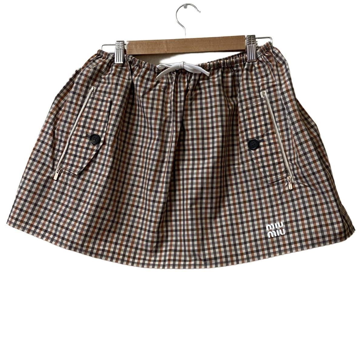 miumiu(ミュウミュウ) ミニスカート サイズ36 S レディース