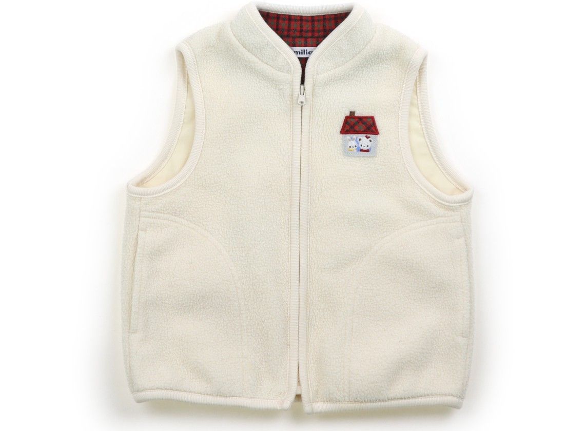 familiarファミリア 90 ニットベスト バス ファミリア ニットベスト