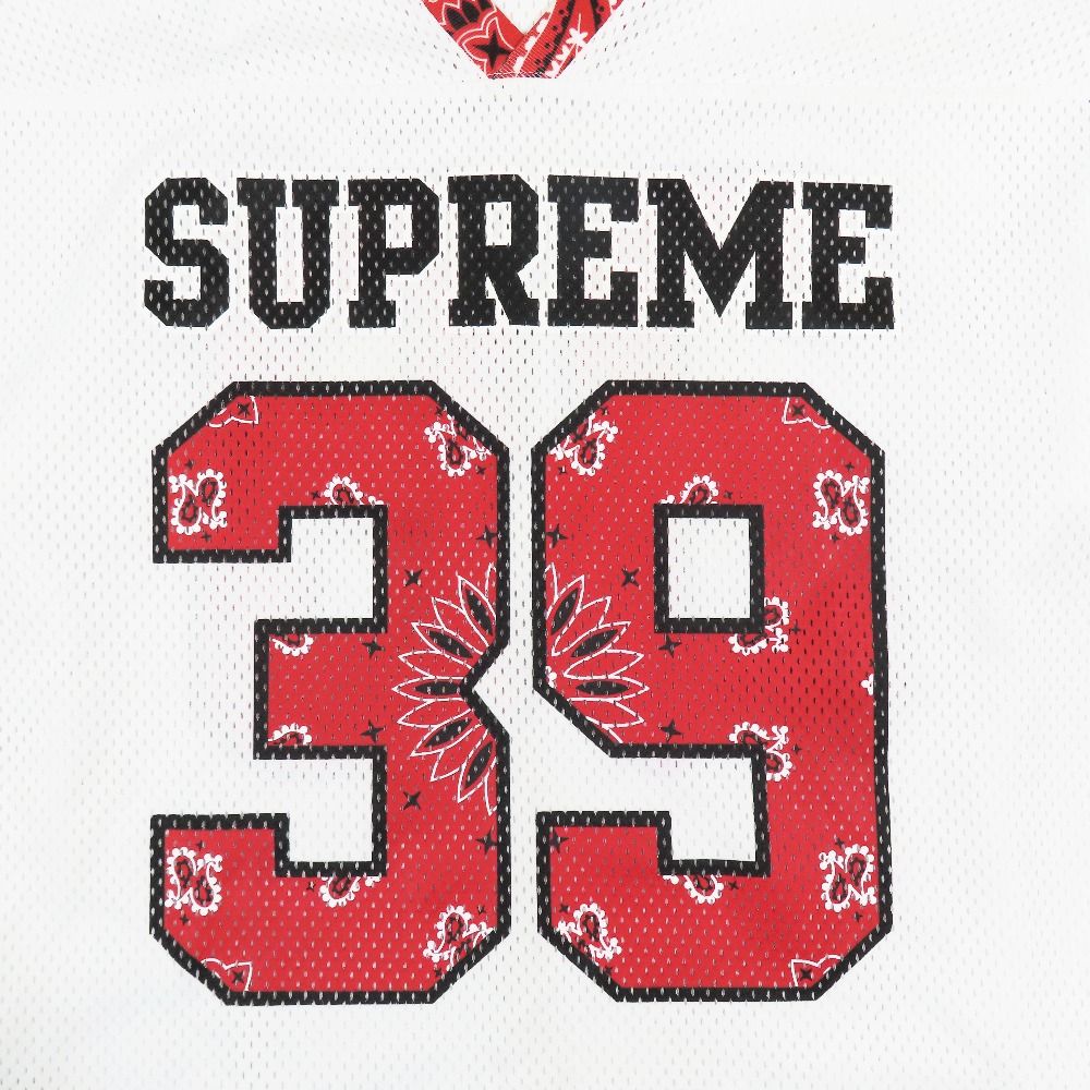 Supreme Bandana Football Jersey 39ロゴ L Supreme Bandana Football Jersey 39ロゴ L Supreme Bandana Football