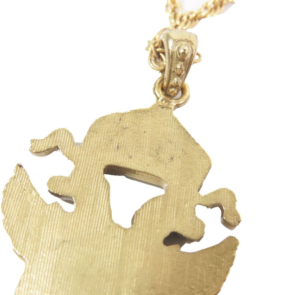 侍*様 DOLCE&GABBANA 金色　デザインネックレス 美品 DOLCE&GABBANA ドルチェアンドガッバーナ ネックレス DG クレスト