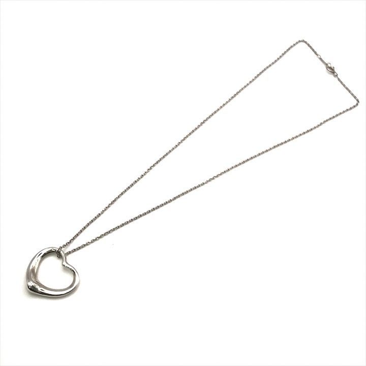 超美品 Tiffany＆Co. ティファニー ビッグ 良い オープンハート