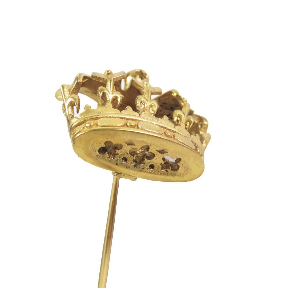 DOLCE&GABBANA ゴールドクラウンブローチ トッケビ DOLCE&GABBANA