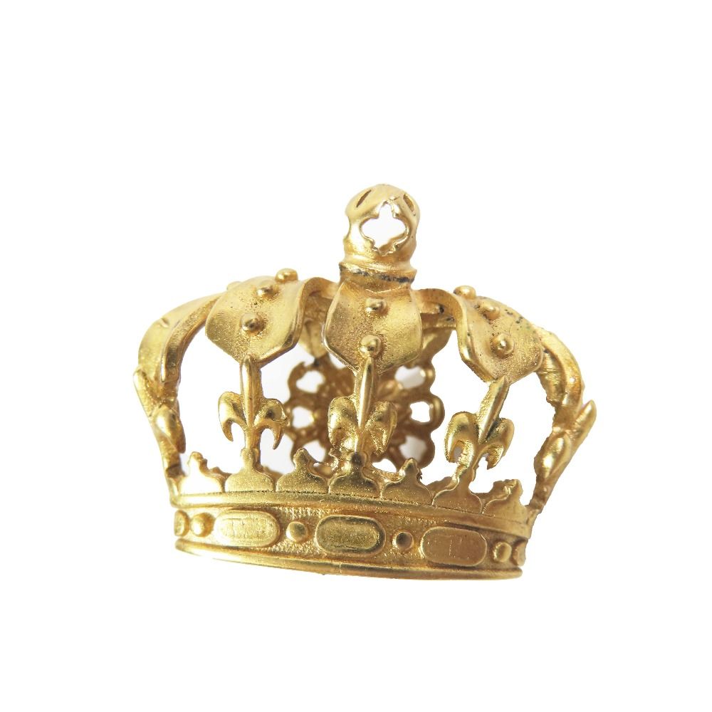 美品 DOLCE&GABBANA ドルチェアンドガッバーナ ピンブローチ クラウン