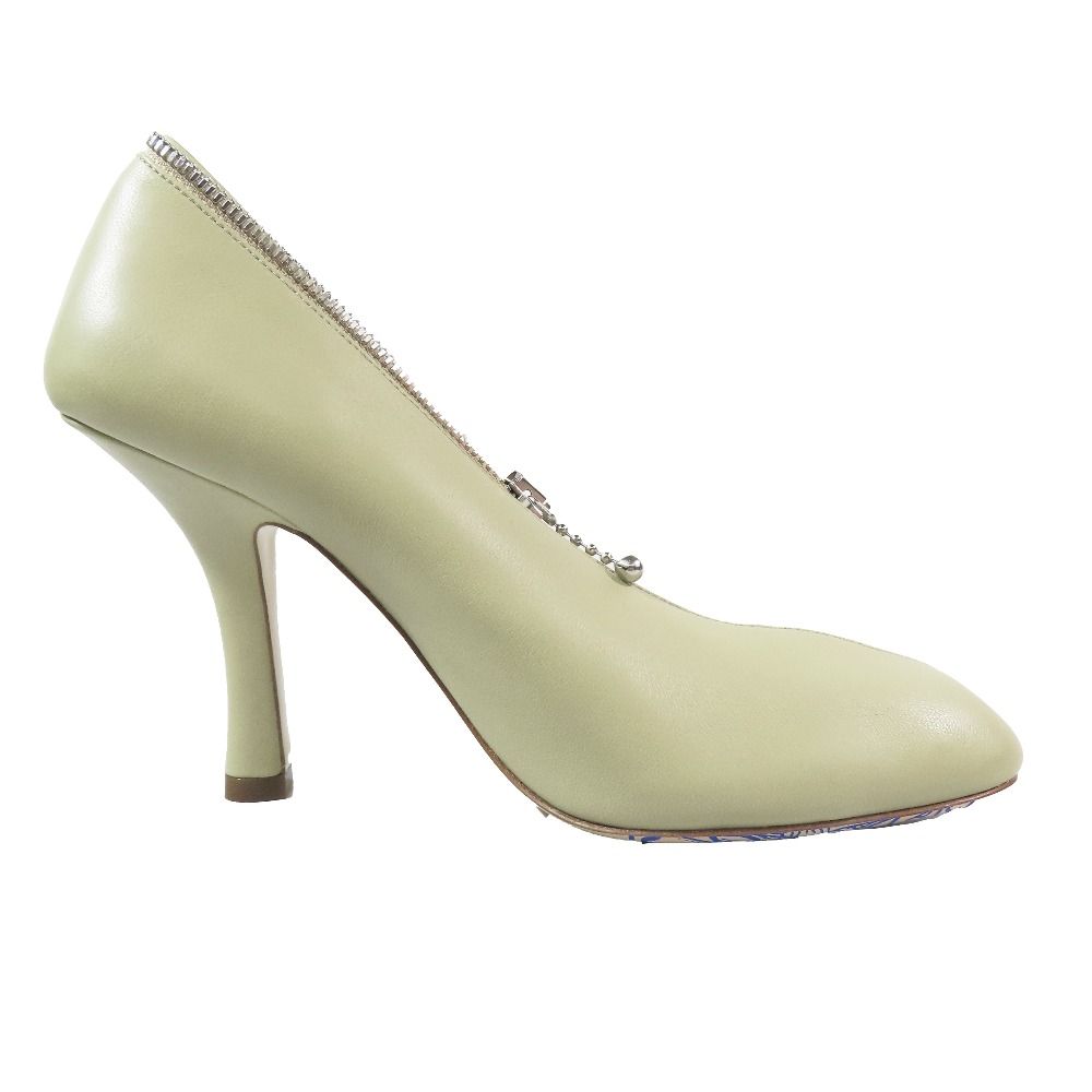 未使用 BURBERRY バーバリー ダニエル・リー Baby Zip 100mm レザー