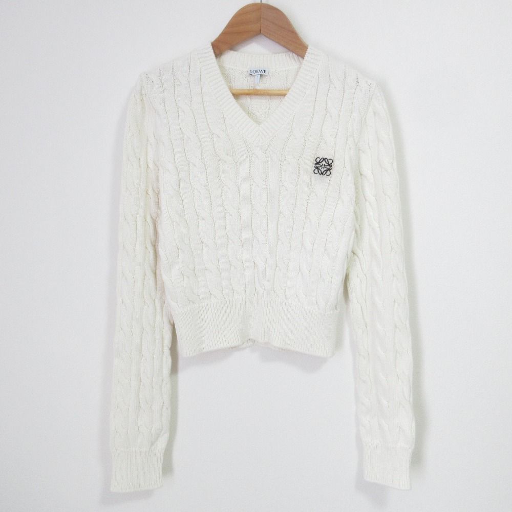 ロエベ　アナグラムニット　XSサイズ LOEWE ロエベ アナグラムロゴニット ブラック サイズ：XS