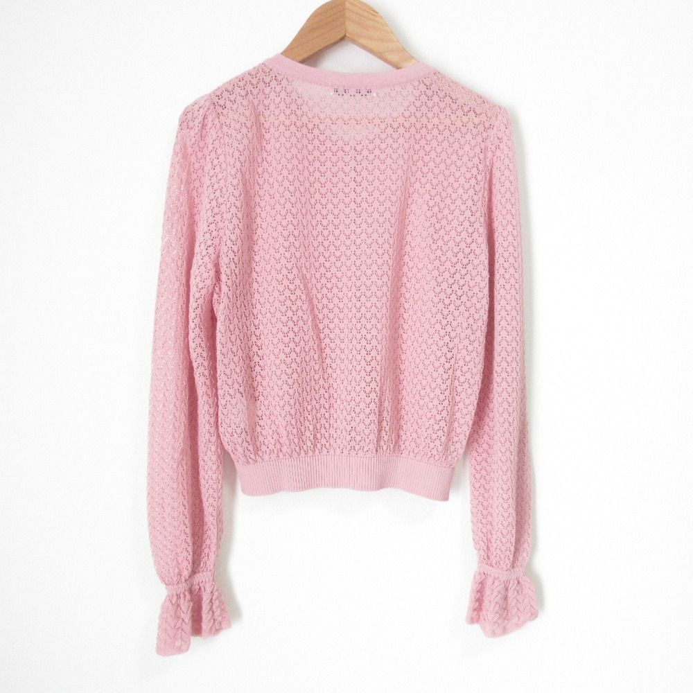 美品 Rene ルネ 25年商品 Knit Cardigan カーディガン ボレロ 6532100