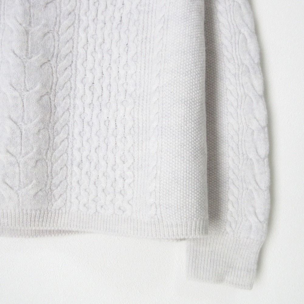 美品 24AW Theory luxe セオリーリュクス FELTED KNIT SHERRY ハーフ