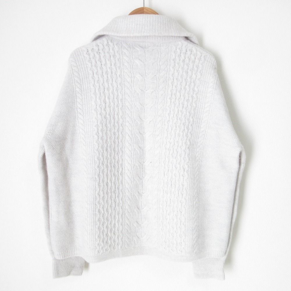 24aw セオリーリュクス SHERRY FELTED KNIT 黒 ニット