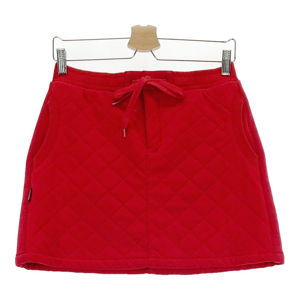 サイズ：2 JACK BUNNY ジャックバニー 中綿スカート チェック柄 レッド