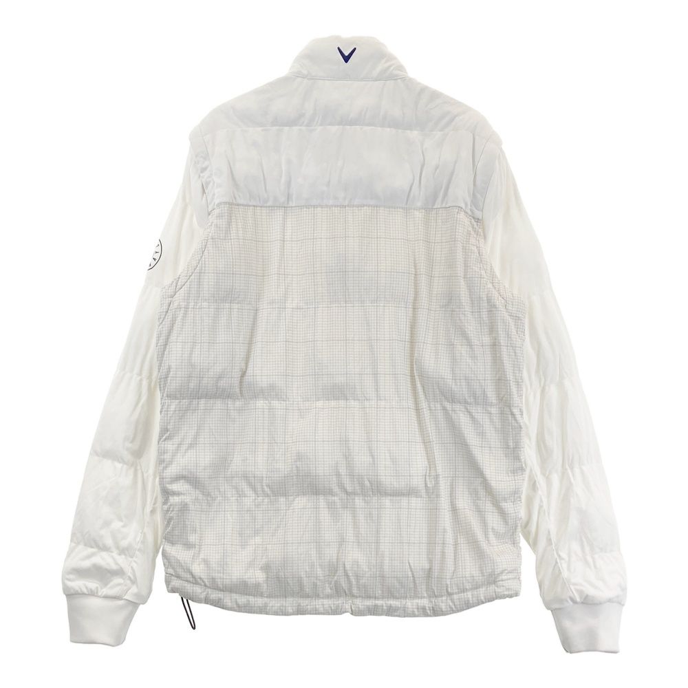 サイズ：L CALLAWAY キャロウェイ 2WAY 長袖 中綿ジャケット ホワイト