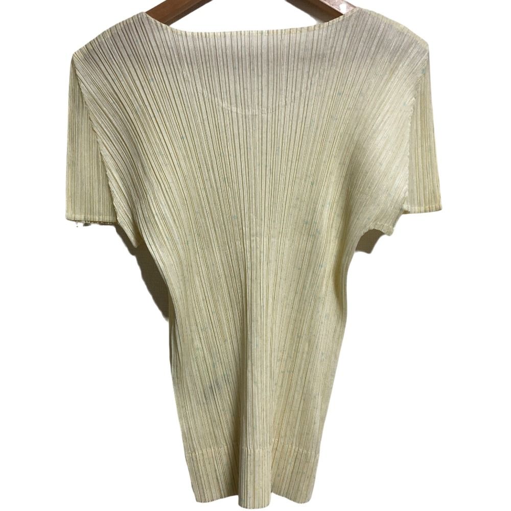 良品 PLEATS PLEASE プリーツプリーズ イッセイミヤケ 斑模様 ショート