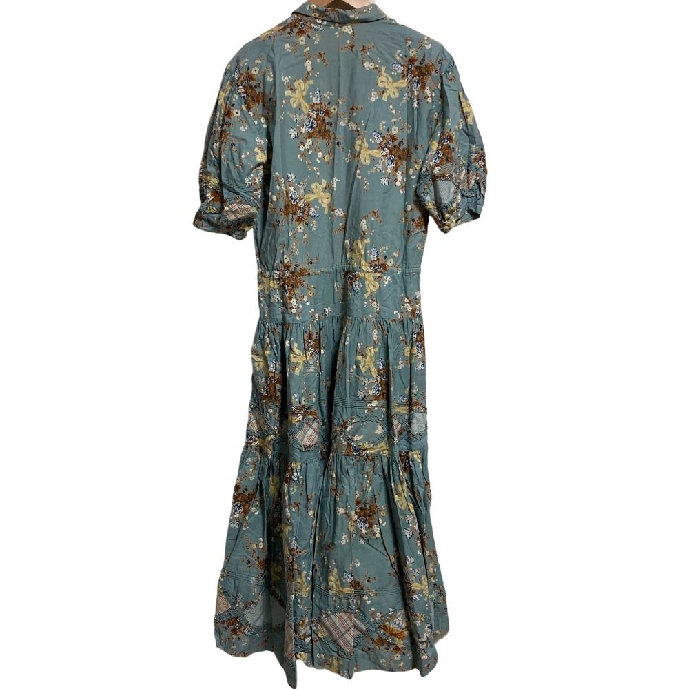 美品 KANEKO ISAO カネコイサオ フラワープリント チェックパッチ