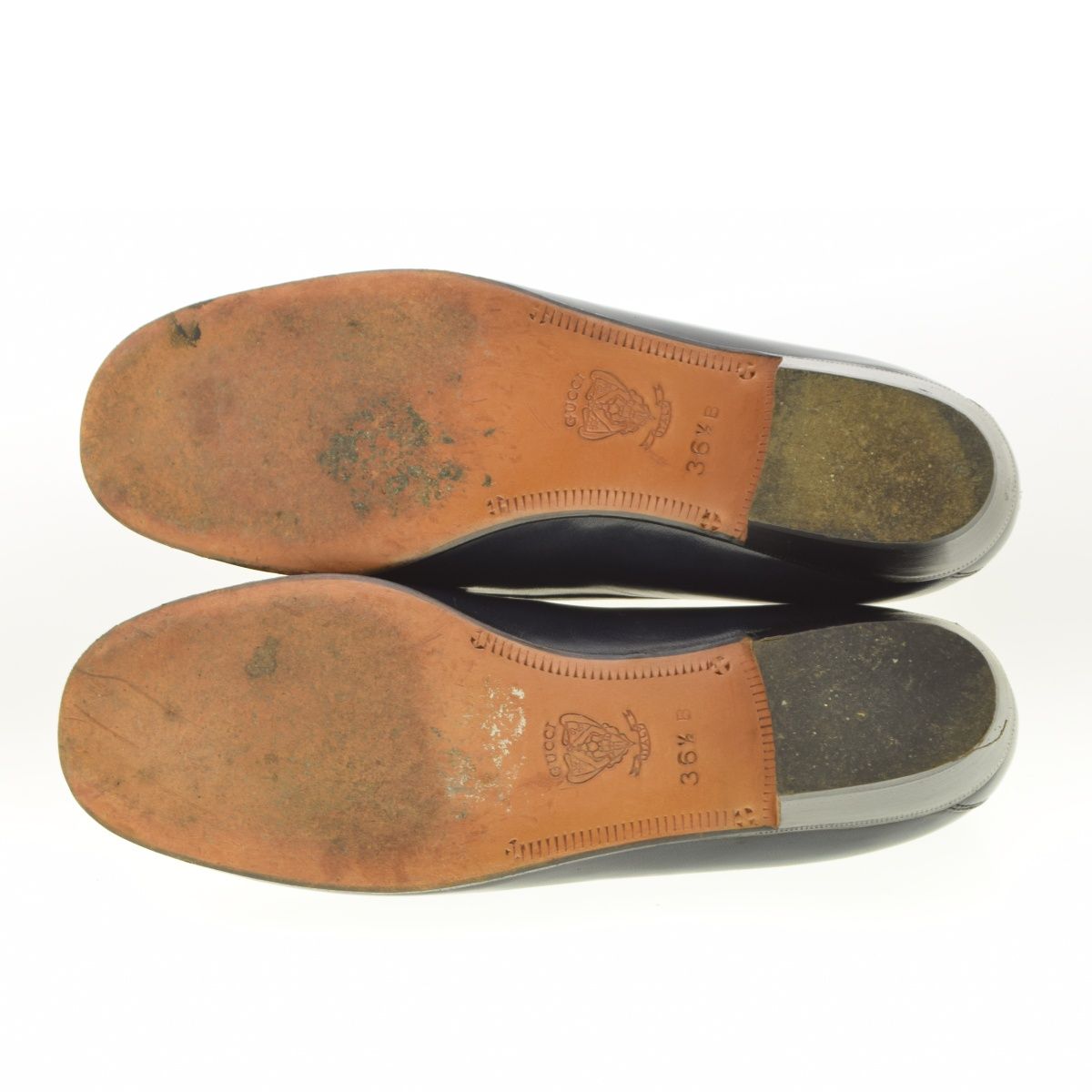GUCCI】70s OLD ホースビットローファーレザーシューズ - メルカリ