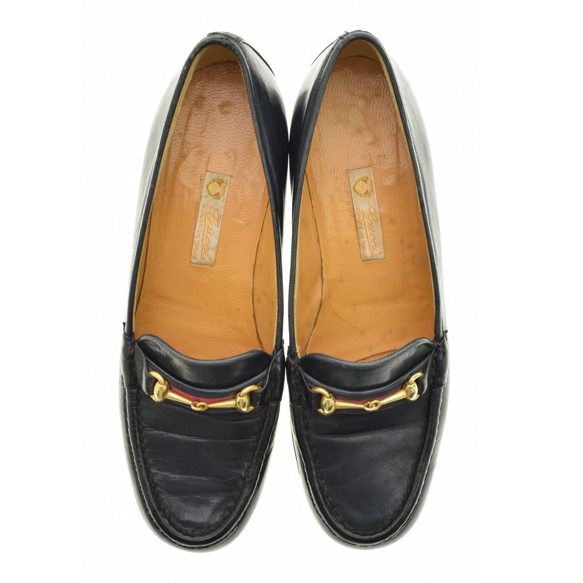 GUCCI】70s OLD ホースビットローファーレザーシューズ - メルカリ