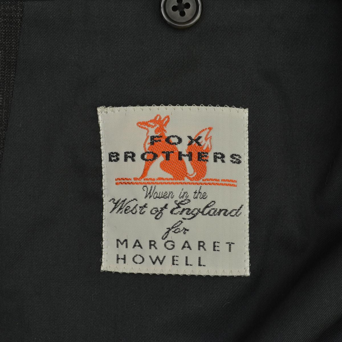 MARGARETHOWELL】579-2120012 FOX BROTHER グレンチェック 2ボタン