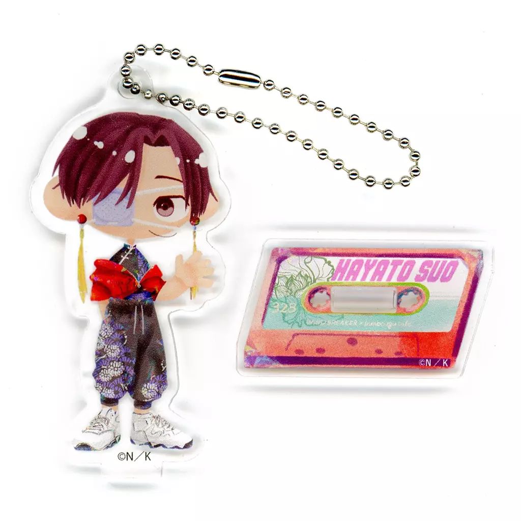 中古】キーホルダー 蘇枋隼飛 「WIND BREAKER×文房具カフェ 文カフェ絵