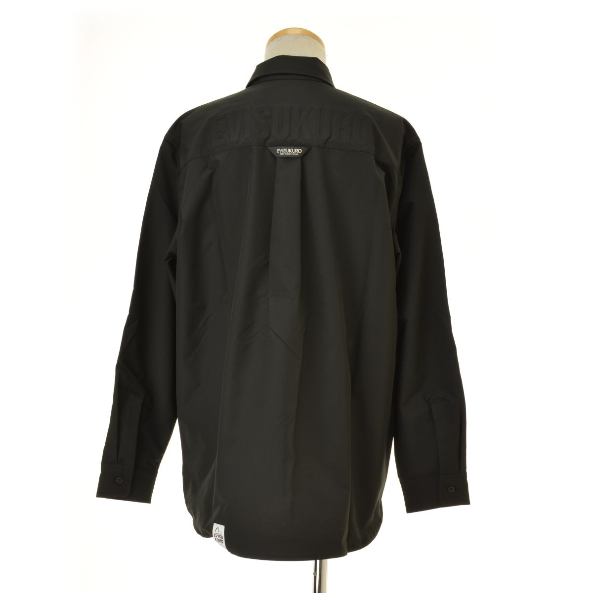 EVISU】KURO 25AW 2ESGNM5SJ5028RXSN SHIRT JACKET エンボスロゴ