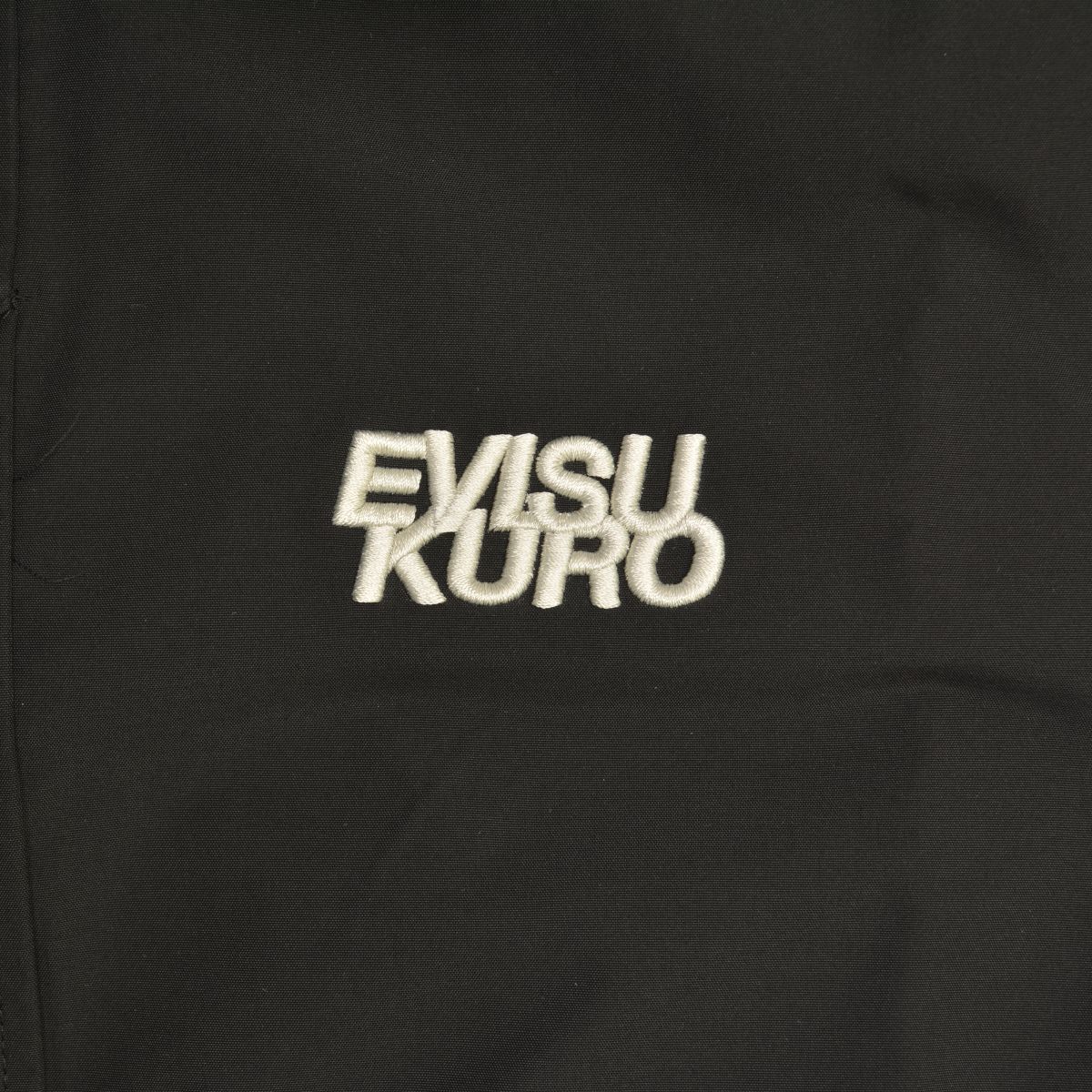 EVISU】KURO 25AW 2ESGNM5SJ5028RXSN SHIRT JACKET エンボスロゴ