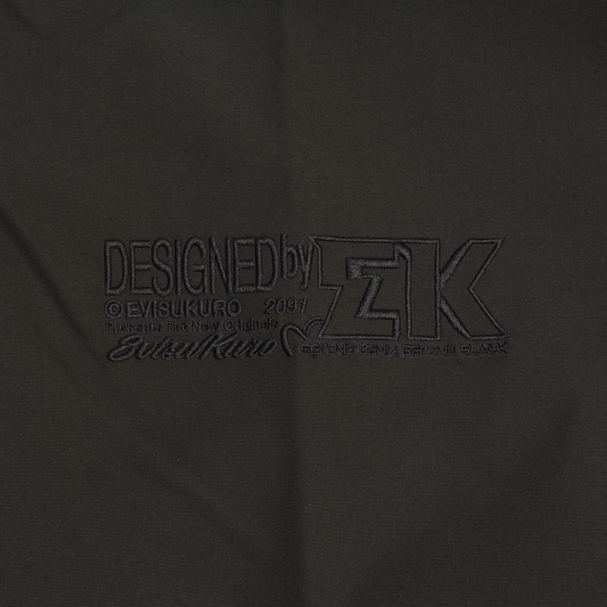 EVISU】KURO 25AW 2ESGNM5SJ5028RXSN SHIRT JACKET エンボスロゴ