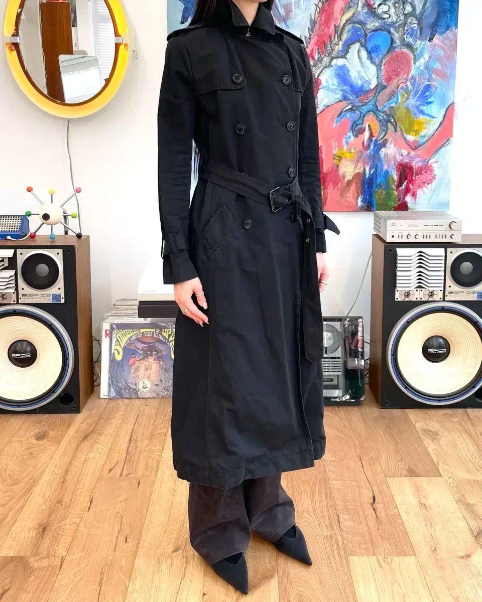 36 イザベル マラン ウォッシュド コットン トレンチ コート - メルカリ