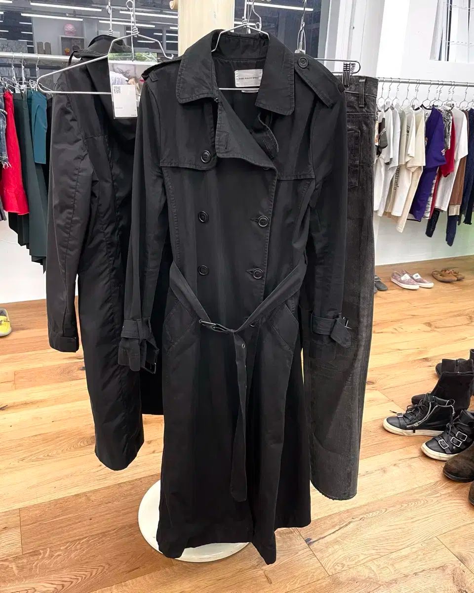 36 イザベル マラン ウォッシュド コットン トレンチ コート - メルカリ